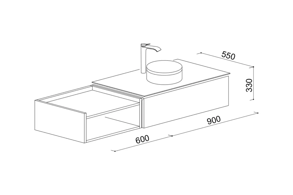 間口1500キャビネットタイプ