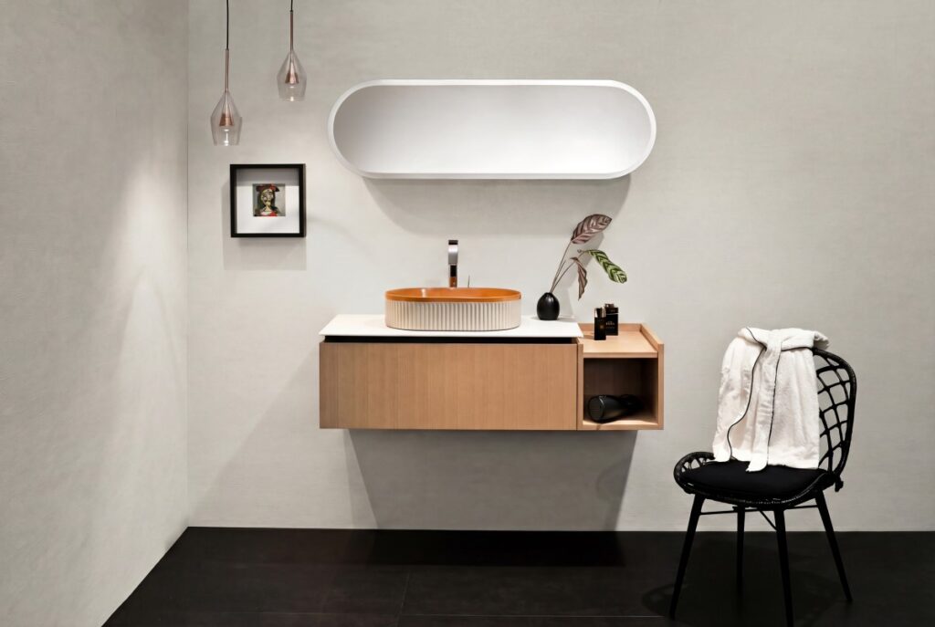 Bagno Nuovo vs Cloud dancer wall