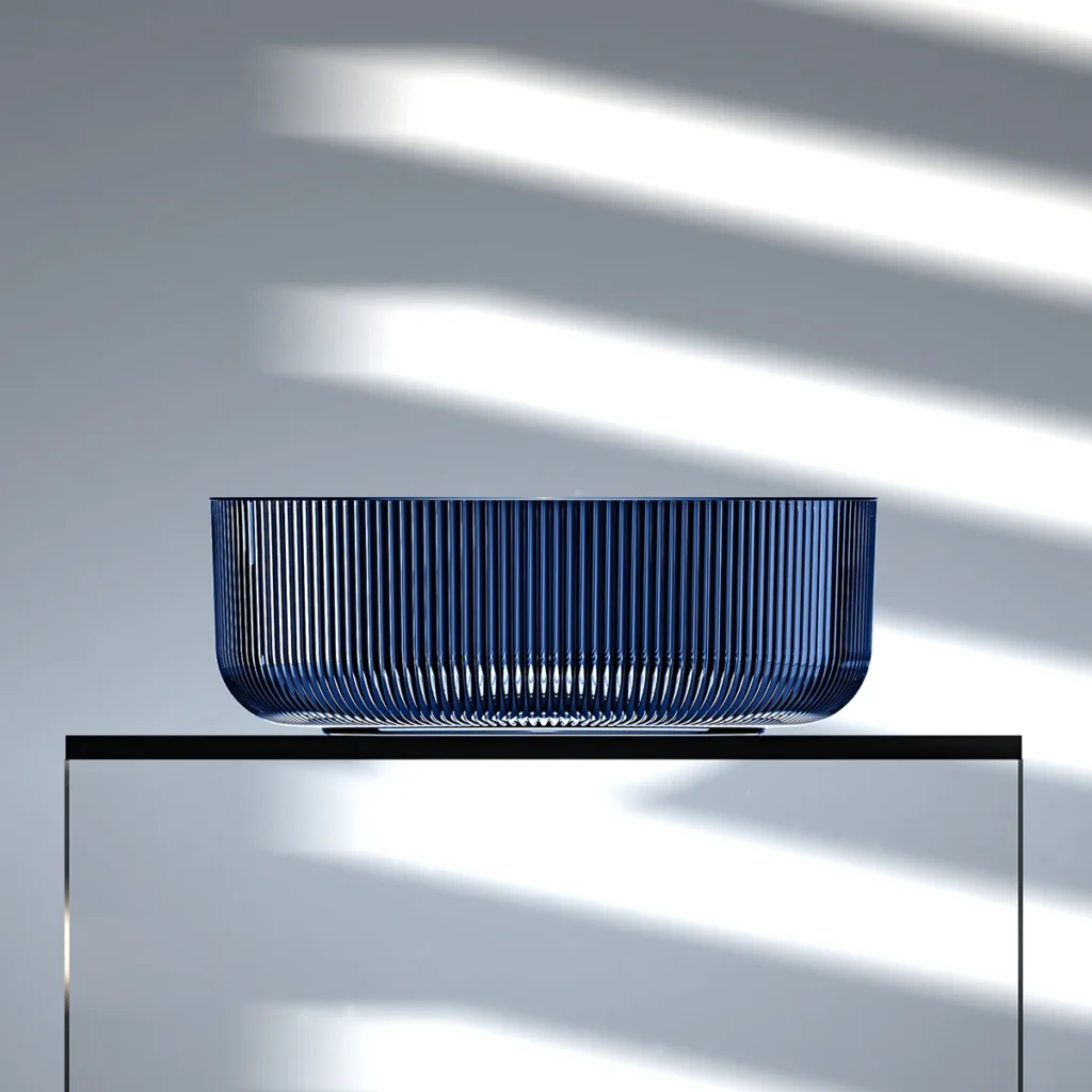 GLASS BOWL｜VEW-CIDA004　Profondo Blu（ディープブルー）