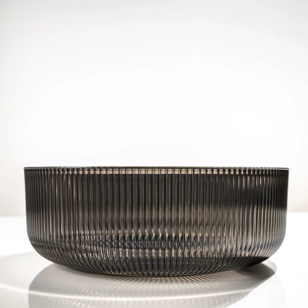 GLASS BOWL｜VEW-CIDA002　Nero Fumo（スモークブラック）