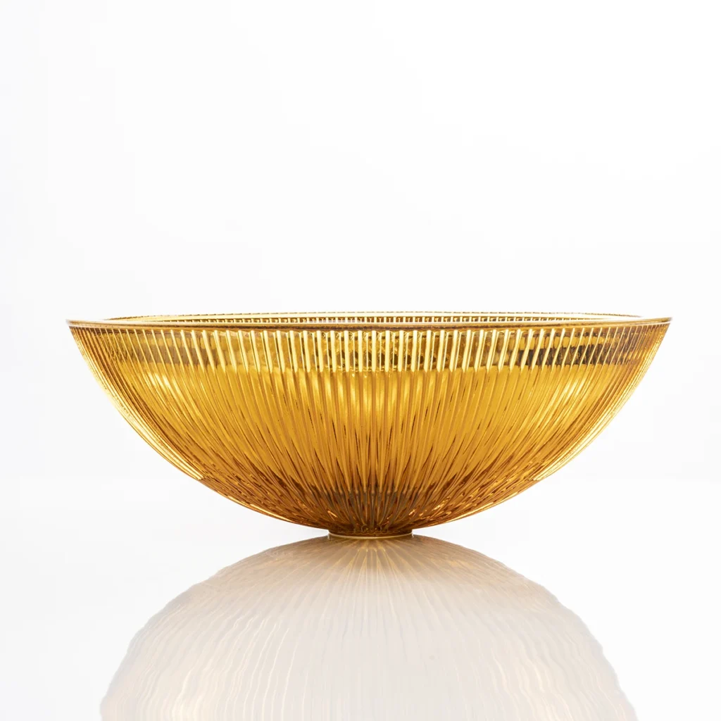 GLASS BOWL｜VEW-CIJU008　Ambra Veneziana（ヴェネツィアンアンバー）