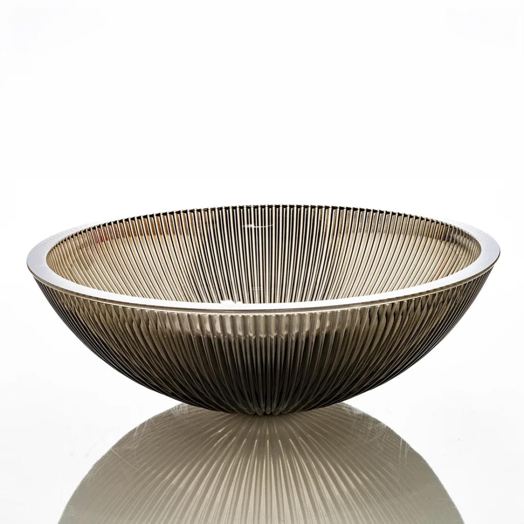 GLASS BOWL｜VEW-CIJU007　Nero Fumo（スモークブラック）