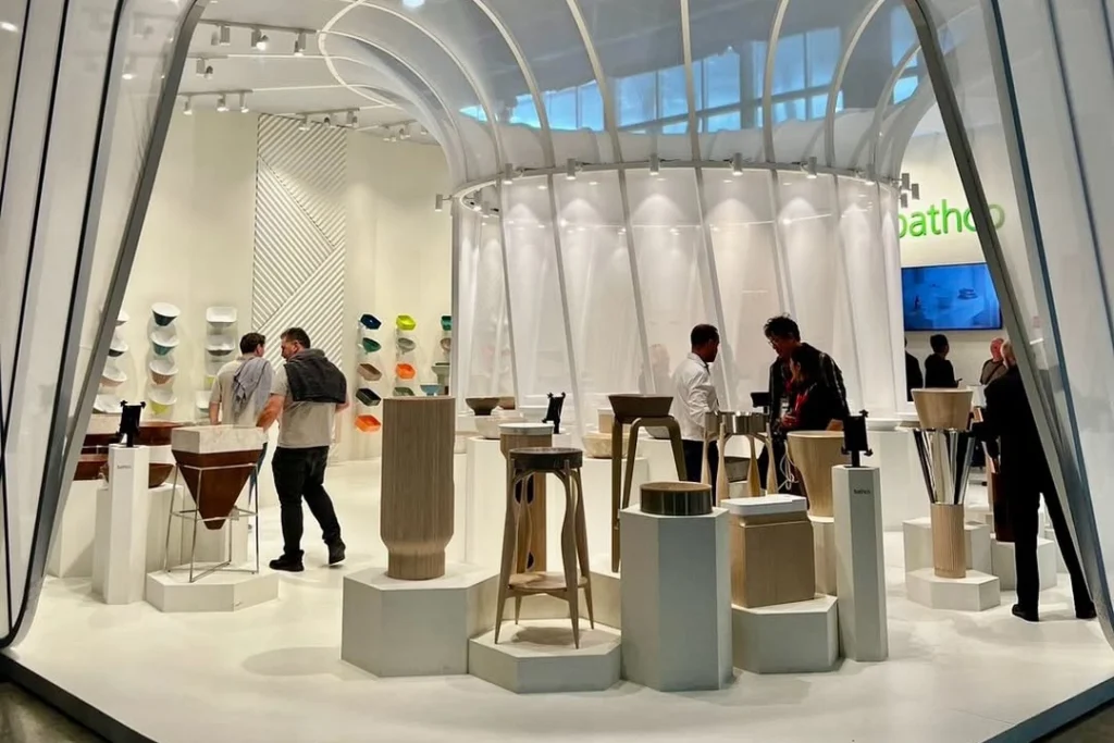 ロー会場、6号館に構えられたBathcoのブース